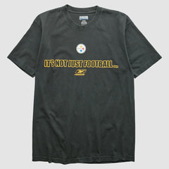 Pittsburgh Steelers Reebok 2000s T-shirt Black Vintage