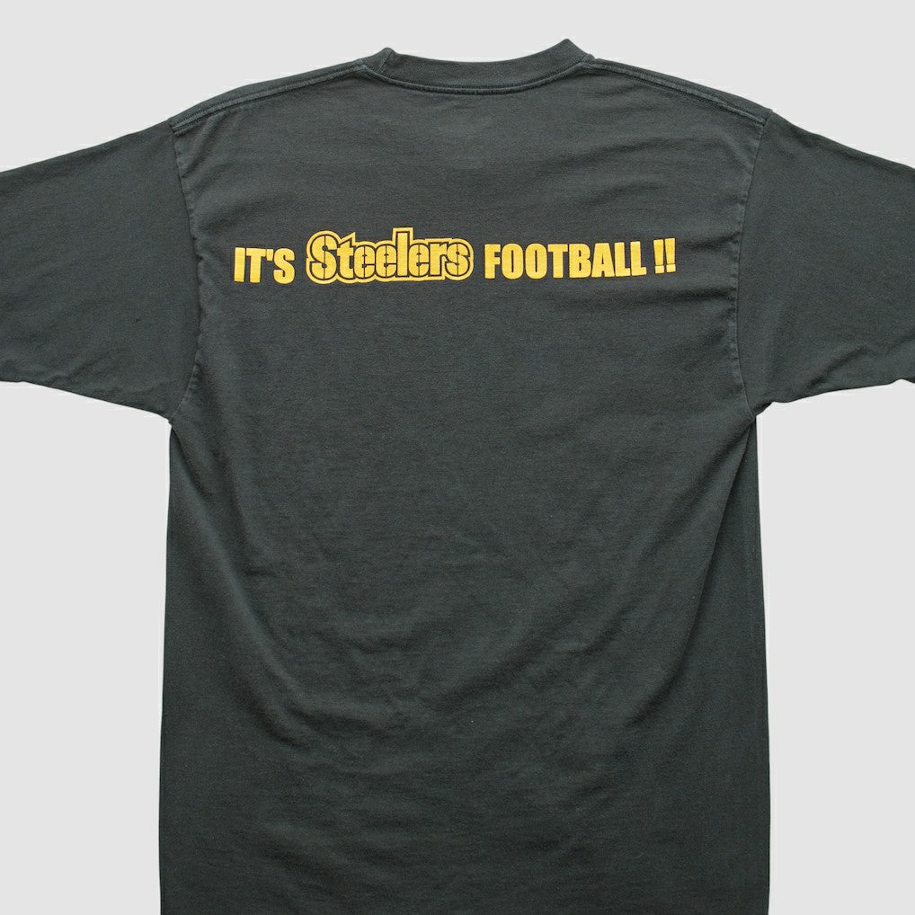 Pittsburgh Steelers Reebok 2000s T-shirt Black Vintage
