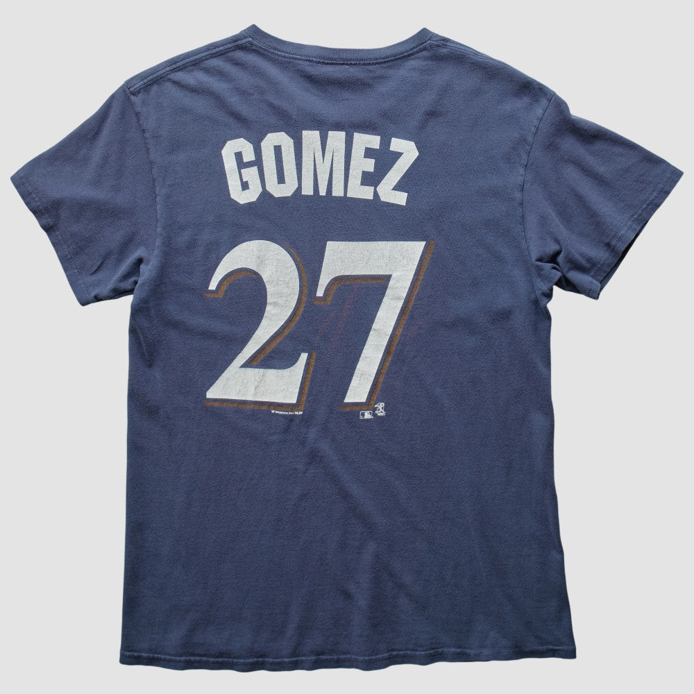 Milwaukee Brewers MLB 2000s T-shirt - Navy - S by Fanatics Real Vintage T-shirts