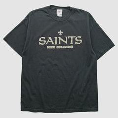 New Orleans Saints NFL 2000s T-shirt Black Vintage