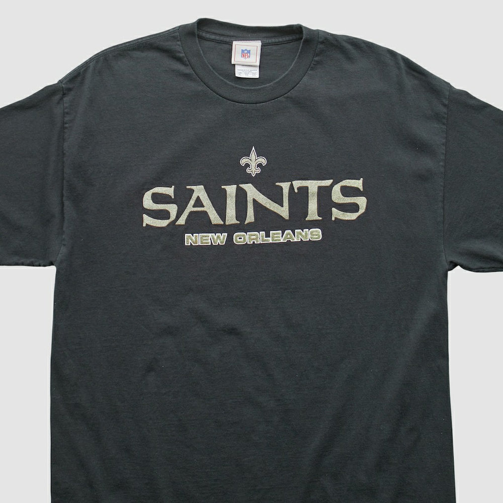 New Orleans Saints NFL 2000s T-shirt Black Vintage