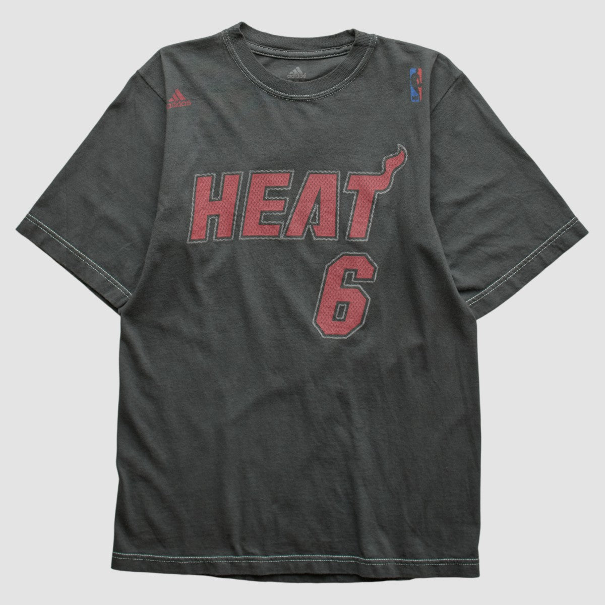 Miami Heat 2010s T-shirt Charcoal Vintage