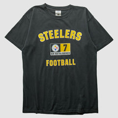 Pittsburgh Steelers 2000s T-shirt Black Vintage