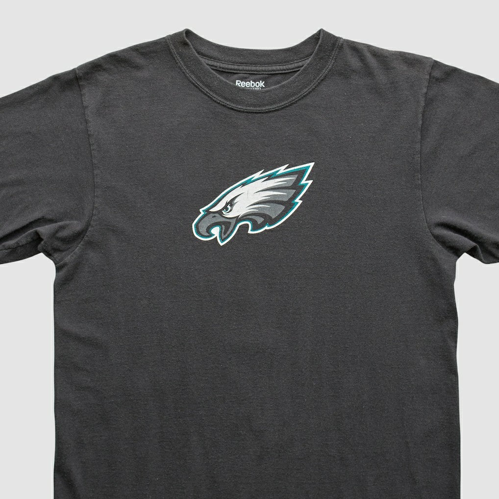 Philadelphia Eagles Reebok 2000s T-shirt Black Vintage