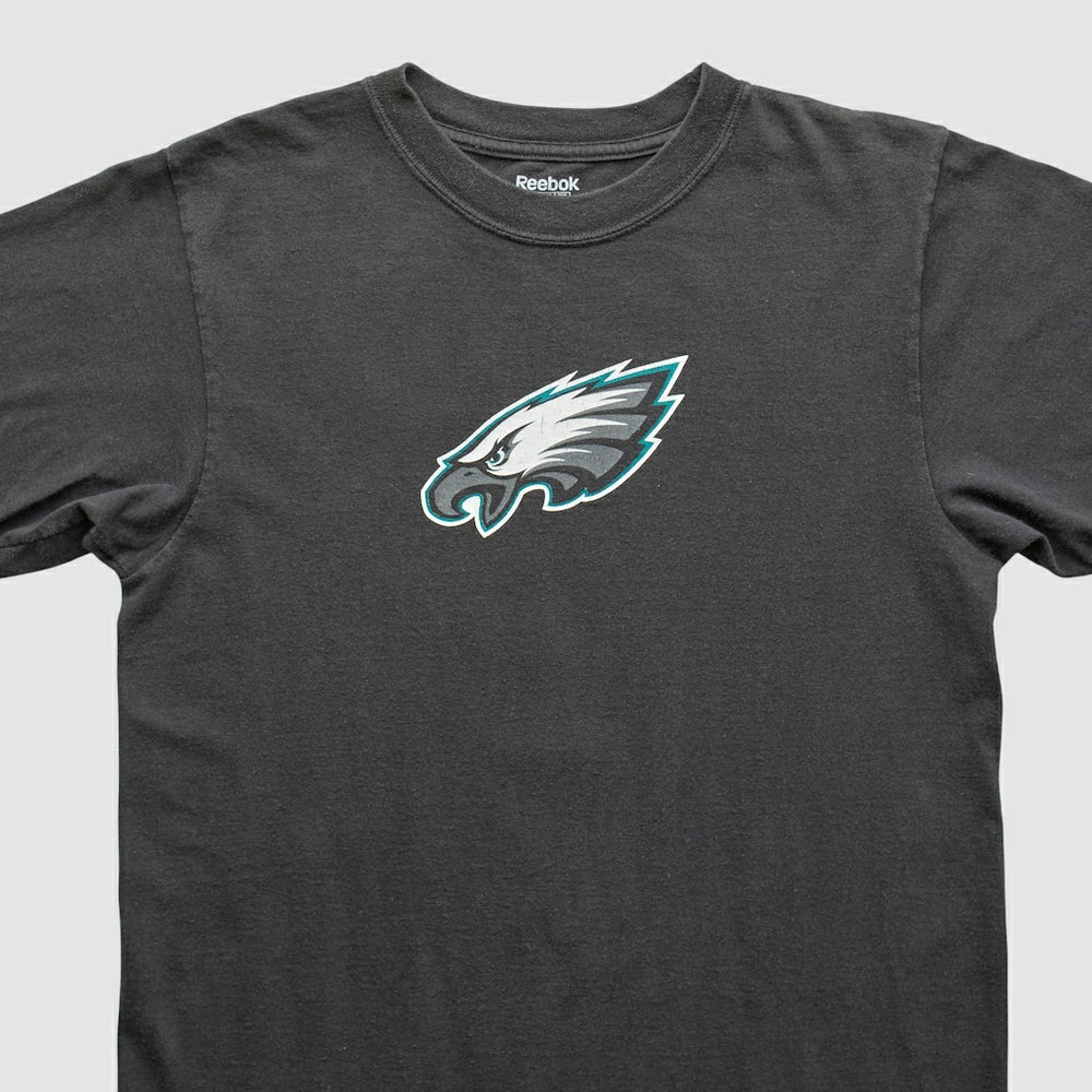 Philadelphia Eagles Reebok 2000s T-shirt Black Vintage