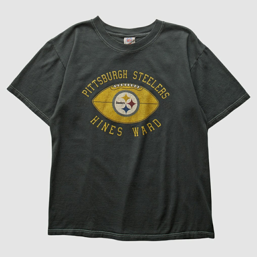 Pittsburgh Steelers NFL 2000s T-shirt Charcoal Vintage