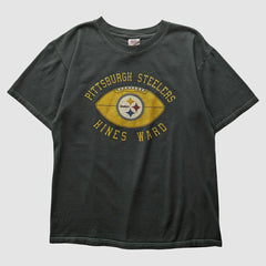 Pittsburgh Steelers NFL 2000s T-shirt Charcoal Vintage