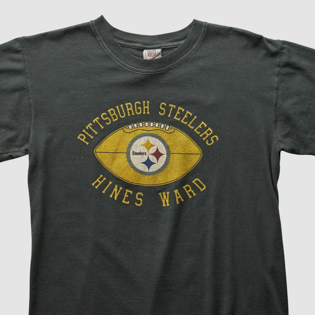 Pittsburgh Steelers NFL 2000s T-shirt Charcoal Vintage