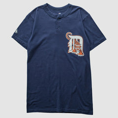 Detroit Tigers Majestic 2000s T-shirt - Navy - S by Fanatics Real Vintage T-shirts