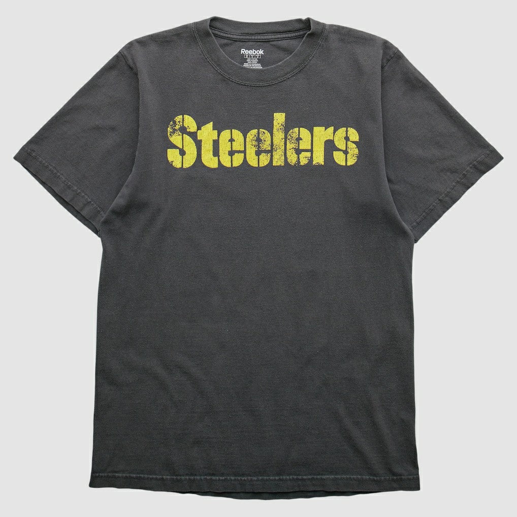 Pittsburgh Steelers Reebok 2000s T-shirt Charcoal Vintage