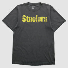 Pittsburgh Steelers Reebok 2000s T-shirt Charcoal Vintage