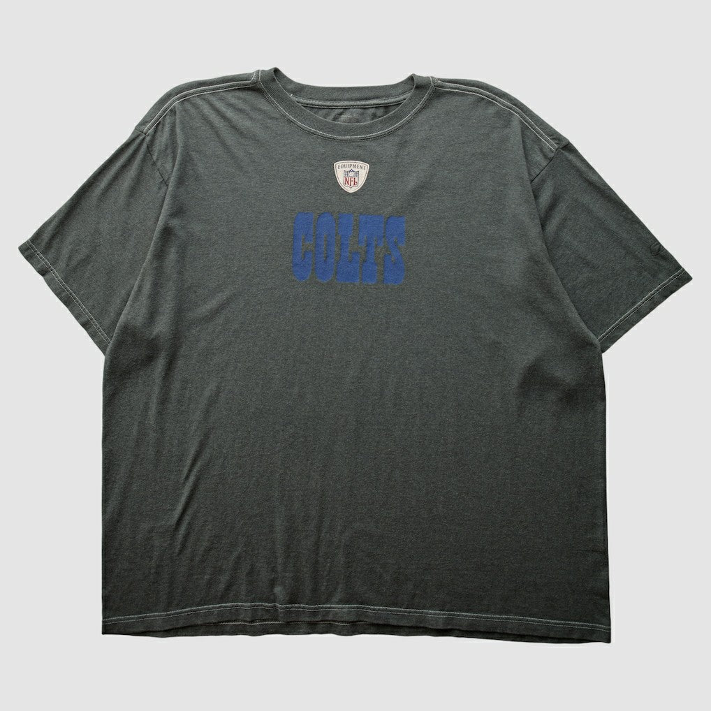 Indianapolis Colts 2000s T-shirt Dark Heather Gray Vintage