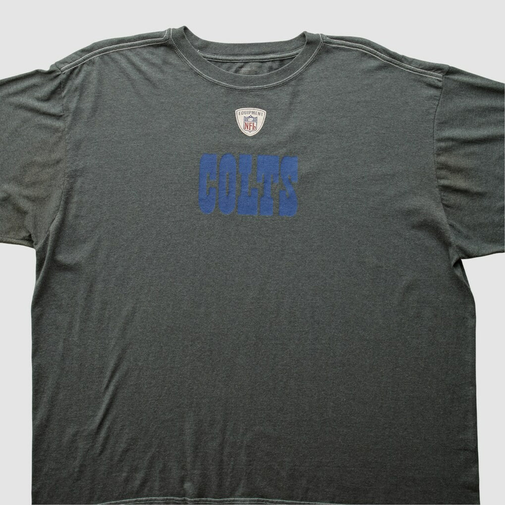 Indianapolis Colts 2000s T-shirt Dark Heather Gray Vintage