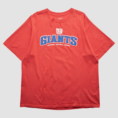 New York Giants Reebok 2010s T-shirt Red Vintage