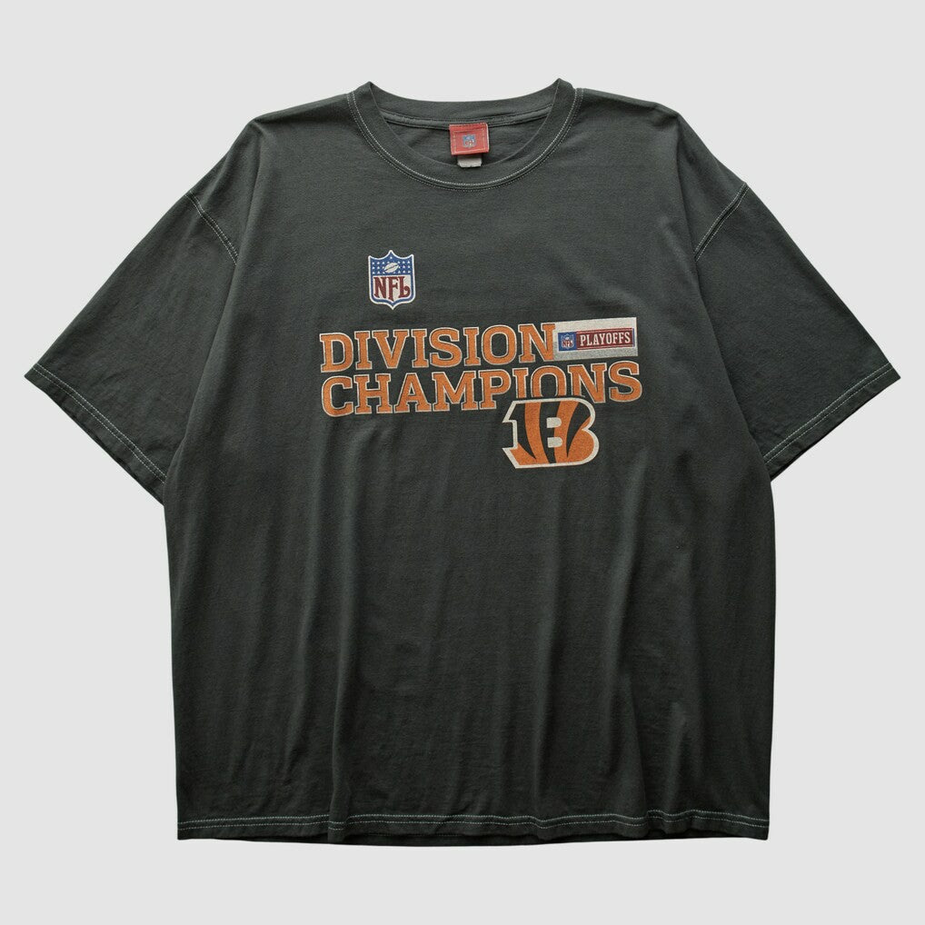 Cincinnati Bengals NFL 2000s T-shirt Charcoal Vintage