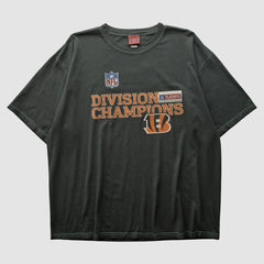 Cincinnati Bengals NFL 2000s T-shirt Charcoal Vintage