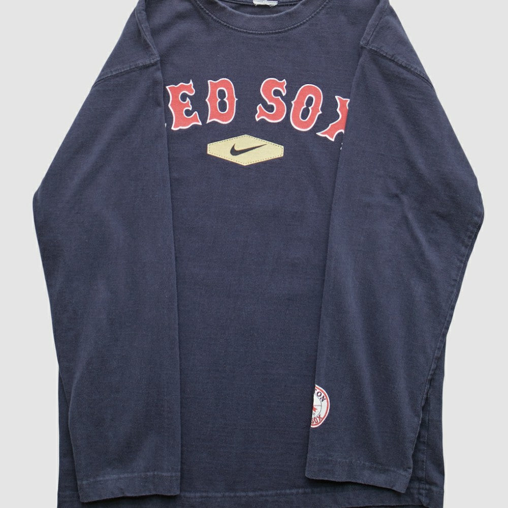 Boston Red Sox 2007 Long Sleeve T-shirt - Navy - XXS by Fanatics Real Vintage T-shirts