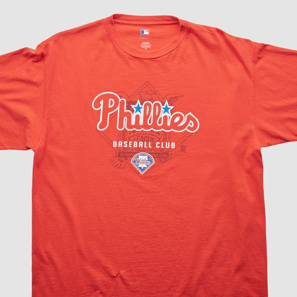 Philadelphia Phillies MLB 2000s T-shirt - Red - L by Fanatics Real Vintage T-shirts