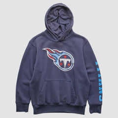 Tennessee Titans NFL 2000s Hooded Pullover Sweatshirt Navy Vintage