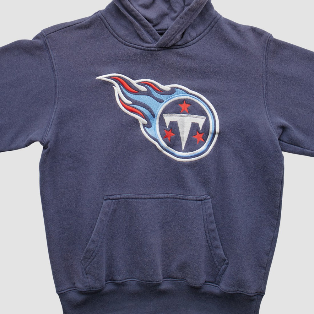 Tennessee Titans NFL 2000s Hooded Pullover Sweatshirt Navy Vintage