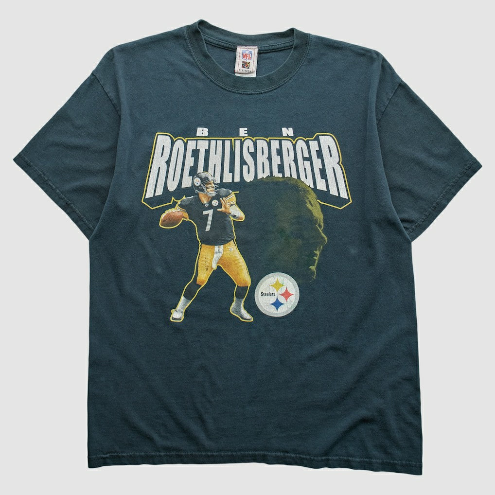 Pittsburgh Steelers NFL 2000s T-shirt Black Vintage