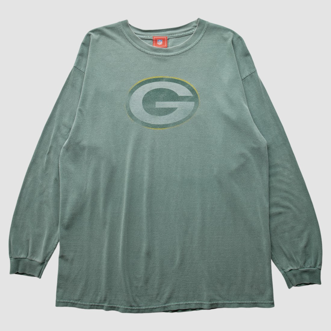 Green Bay Packers 2000s Long Sleeve T-shirt Green Vintage