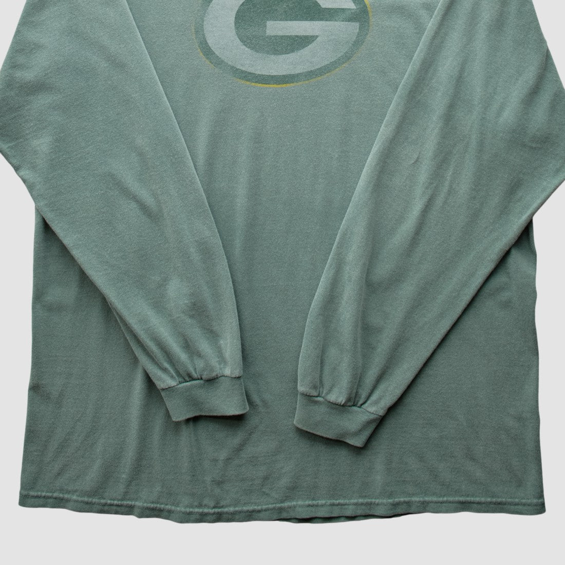 Green Bay Packers 2000s Long Sleeve T-shirt Green Vintage