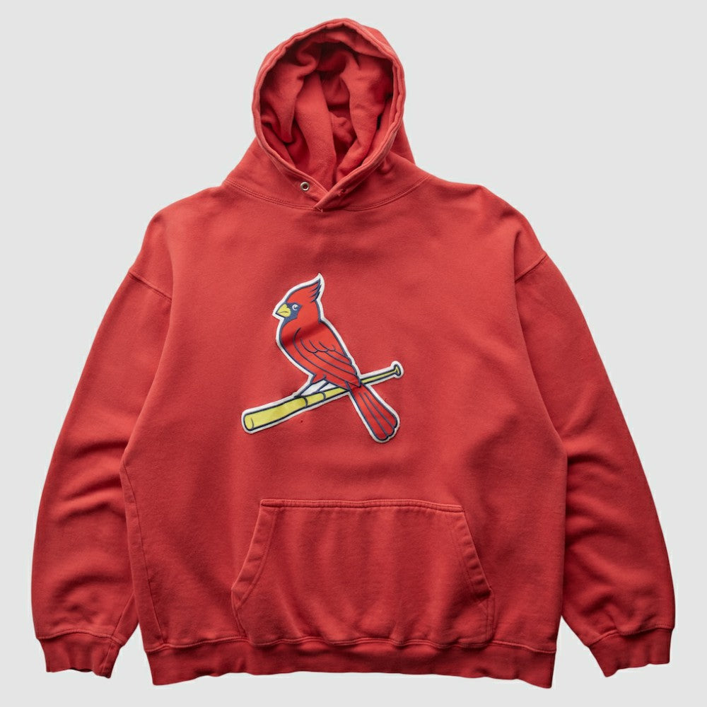 St. Louis Cardinals CSA 2000s Hooded Sweatshirt - Red - S by Fanatics Real Vintage Sweatshirts