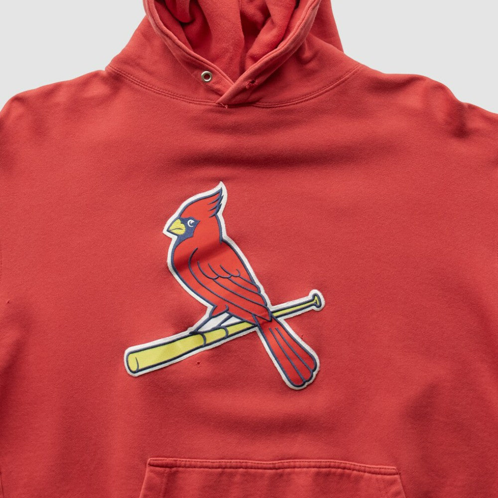 St. Louis Cardinals CSA 2000s Hooded Sweatshirt - Red - S by Fanatics Real Vintage Sweatshirts