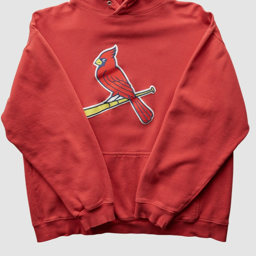 St. Louis Cardinals CSA 2000s Hooded Sweatshirt - Red - S by Fanatics Real Vintage Sweatshirts