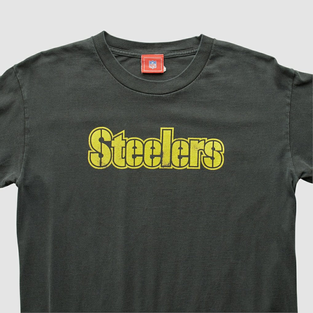 Pittsburgh Steelers NFL 2000s Long Sleeve T-shirt Black Vintage