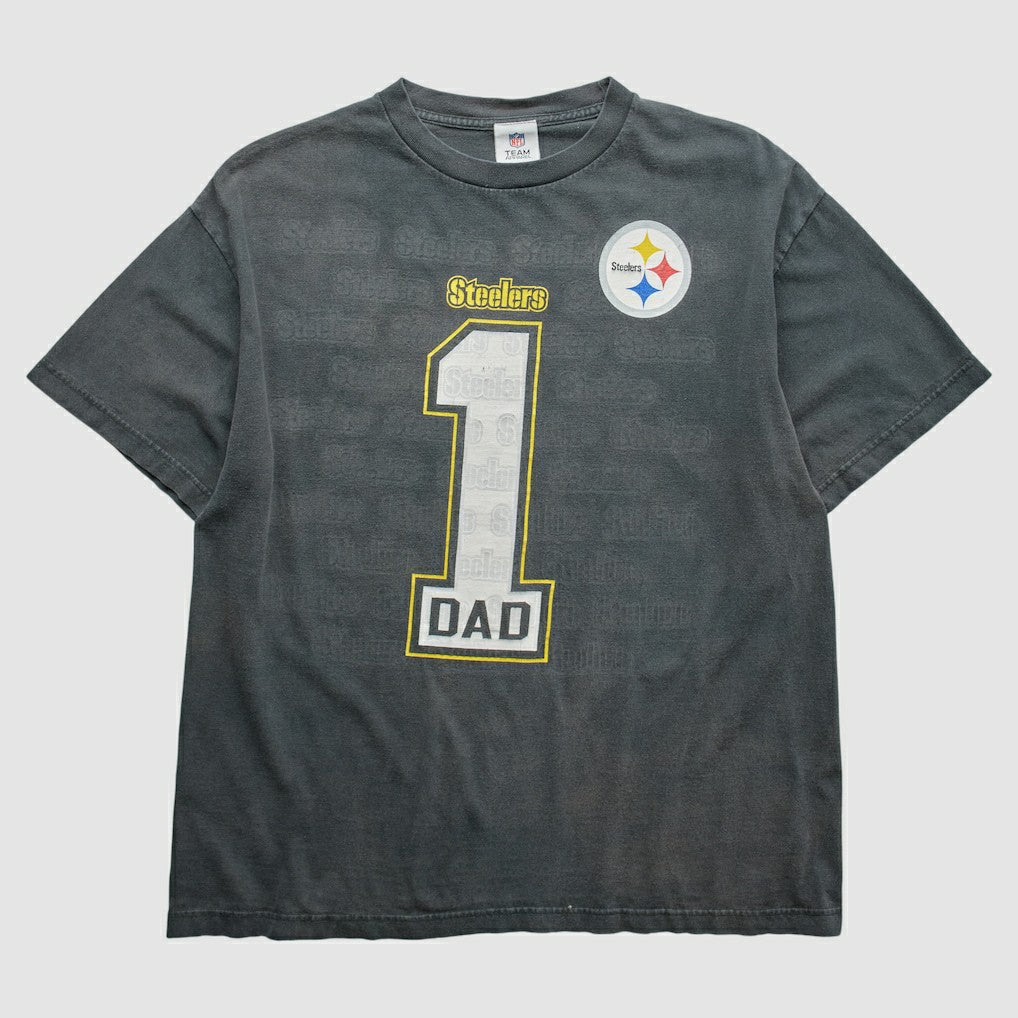 Pittsburgh Steelers 2010s T-shirt Black Vintage