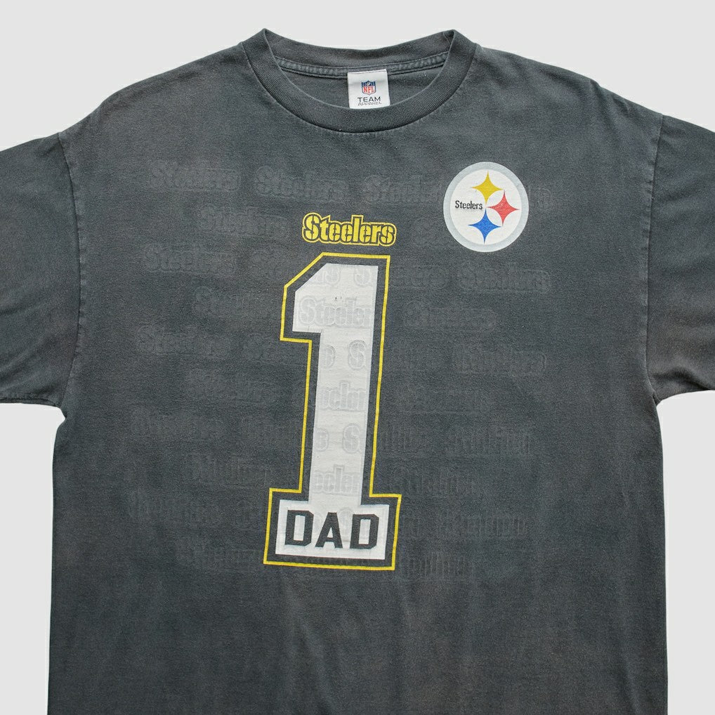 Pittsburgh Steelers 2010s T-shirt Black Vintage