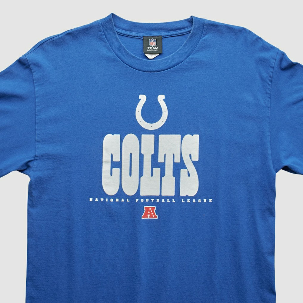 Indianapolis Colts NFL 2010s Long Sleeve T-shirt Blue Vintage
