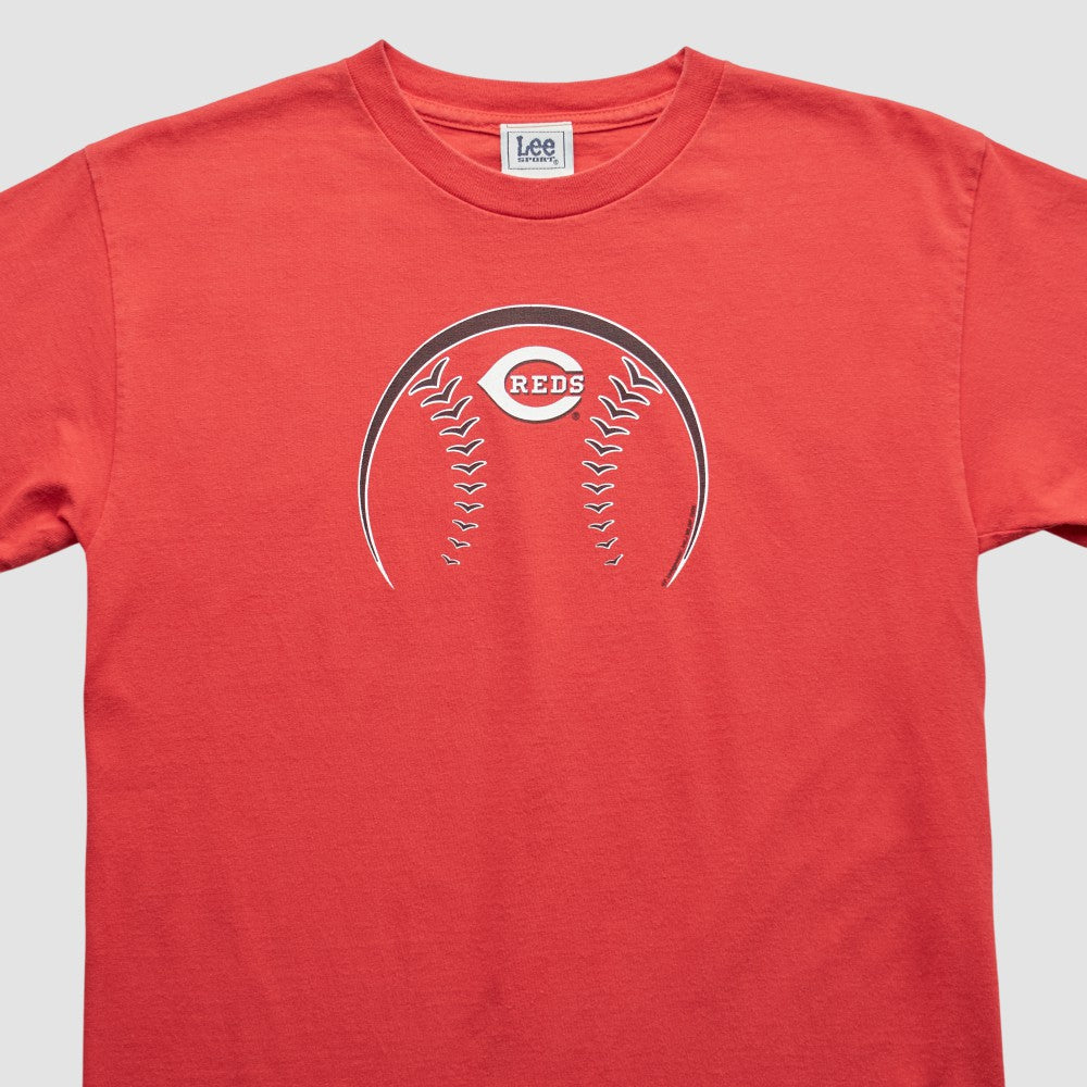 Cincinnati Reds Lee Apparel 2000s T-shirt - Red - XS by Fanatics Real Vintage T-shirts