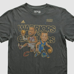Golden State Warriors 2015 T-shirt Charcoal Vintage