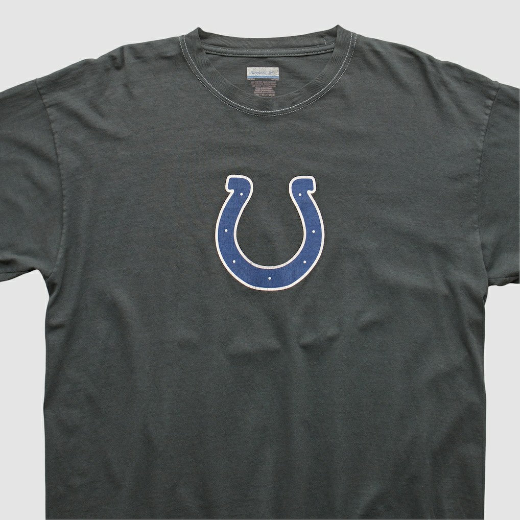 Indianapolis Colts Reebok 2000s Long Sleeve T-shirt Charcoal Vintage