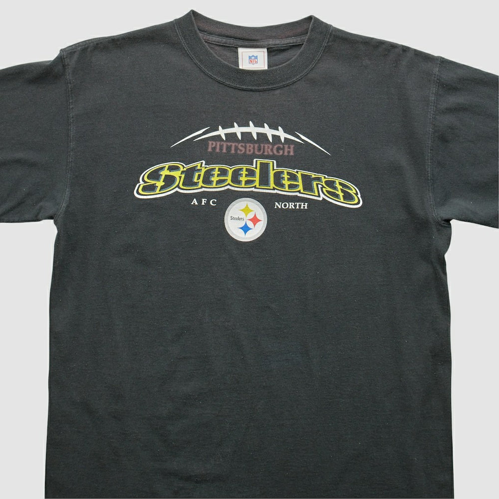 Pittsburgh Steelers 2000s T-shirt Black Vintage