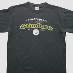 Pittsburgh Steelers 2000s T-shirt Black Vintage