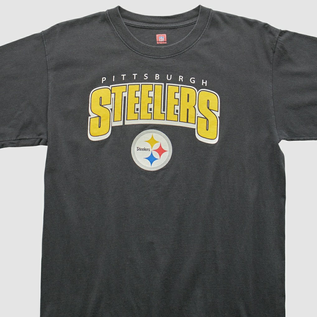 Pittsburgh Steelers NFL 2000s T-shirt Black Vintage