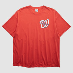 Washington Nationals 2000s T-shirt - Red - XL by Fanatics Real Vintage T-shirts