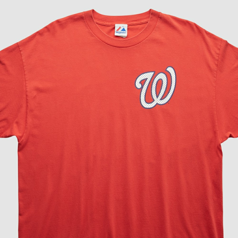Washington Nationals 2000s T-shirt - Red - XL by Fanatics Real Vintage T-shirts