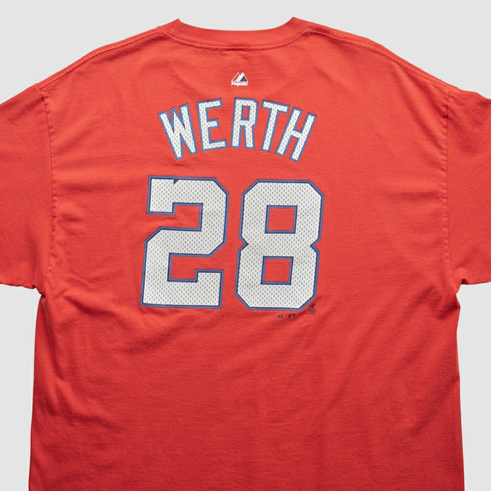 Washington Nationals 2000s T-shirt - Red - XL by Fanatics Real Vintage T-shirts