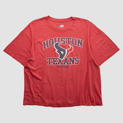 Houston Texans NFL 2000s T-shirt Red Vintage