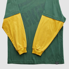 Green Bay Packers NFL 2010s Long Sleeve T-shirt Green Vintage