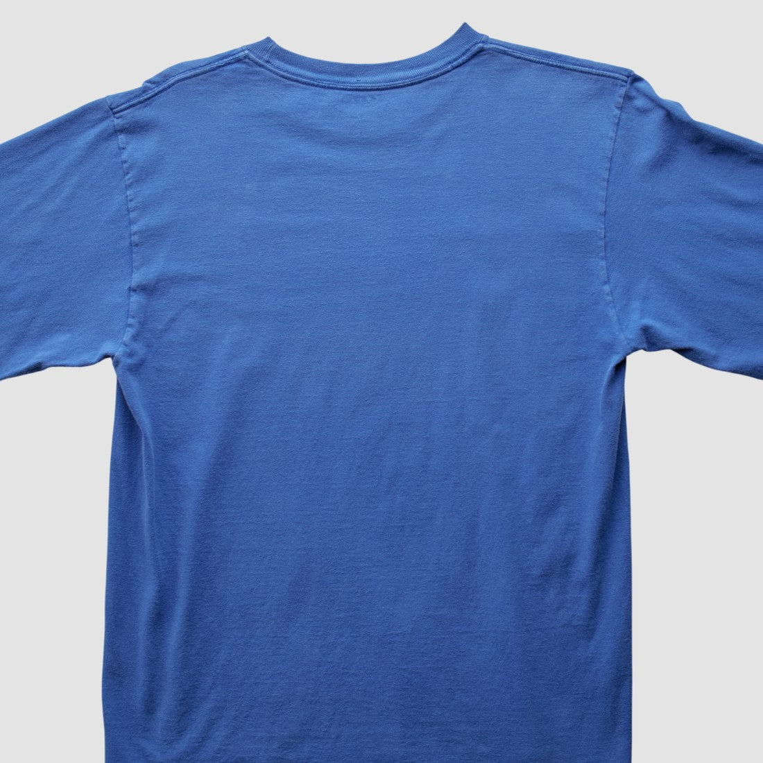 New York Giants Reebok 2008 Long Sleeve T-shirt Blue Vintage