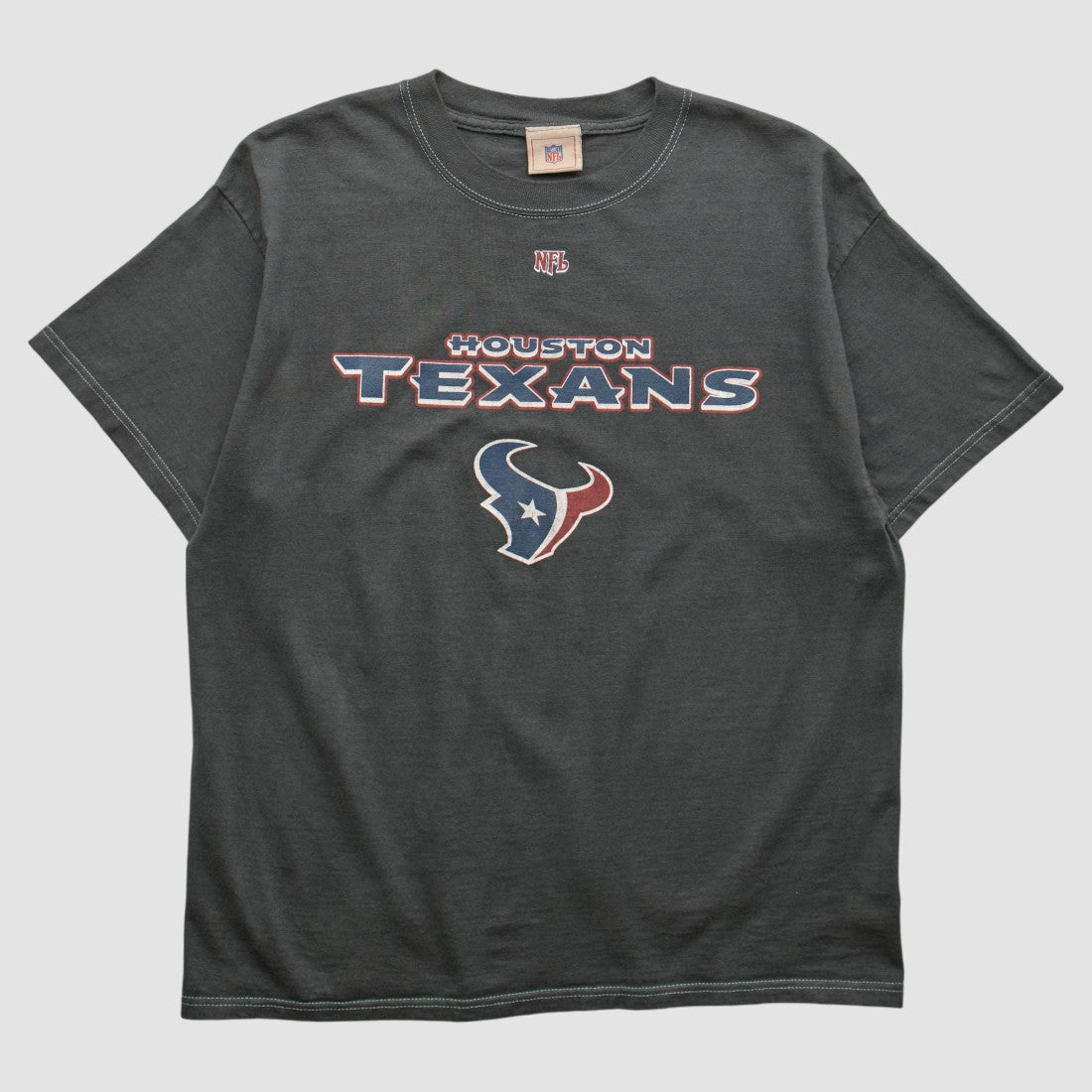 Houston Texans NFL 2000s T-shirt Charcoal Vintage