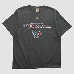 Houston Texans NFL 2000s T-shirt Charcoal Vintage