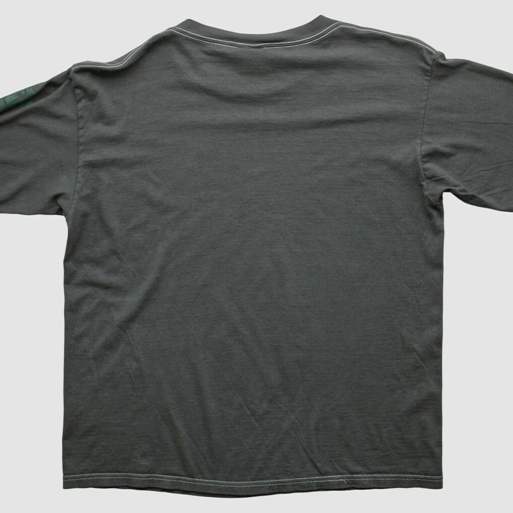 Green Bay Packers NFL 2000s Long Sleeve T-shirt Charcoal Vintage