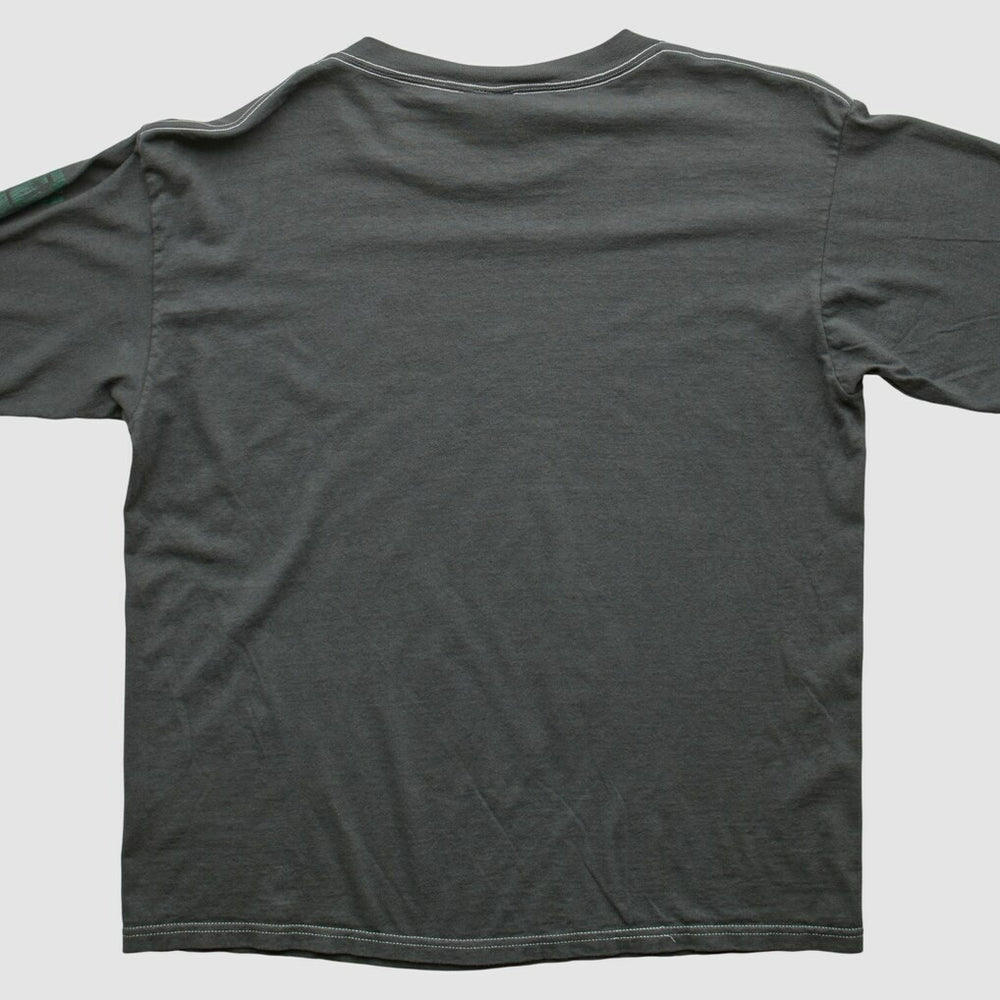 Green Bay Packers NFL 2000s Long Sleeve T-shirt Charcoal Vintage